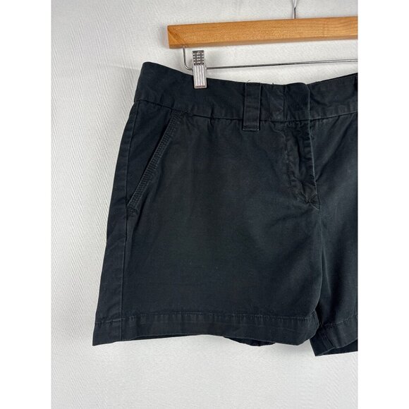 Tommy Hilfiger Womens Black Cotton Shorts Size 12 - Picture 2 of 6